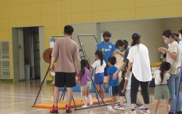 子ども体操教室を開催しました。