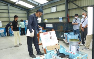 生活安全部「出前ECO教室」<br>視察を実施