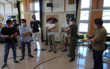 夏休み防災講座を行いました！